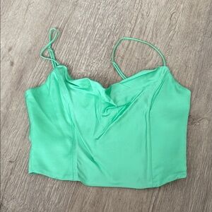 Zara Mint Green Camisole Top